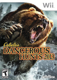 Cabela's Dangerous Hunts 2013 PAL Wii PAL box art
